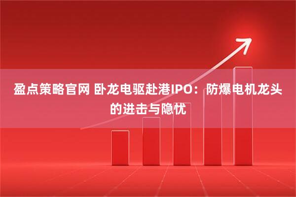盈点策略官网 卧龙电驱赴港IPO：防爆电机龙头的进击与隐忧